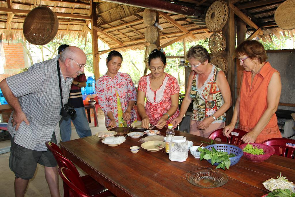 Gite Nam Hien Mekong Cho Lach Екстер'єр фото